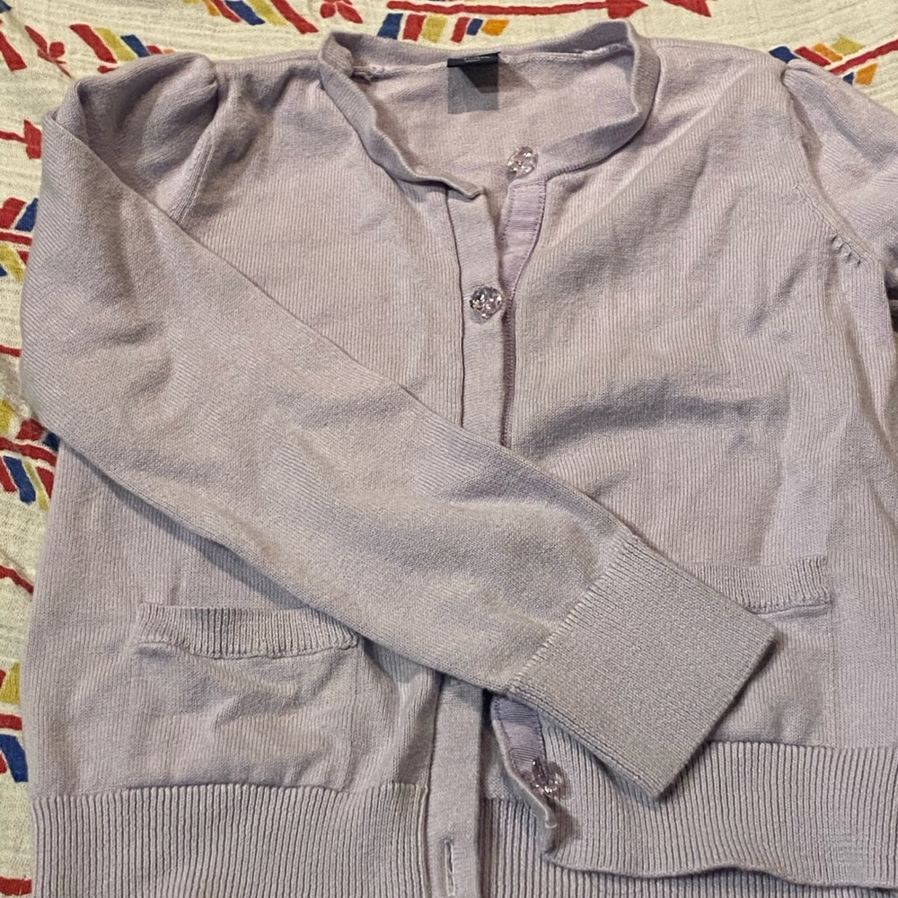 Gap Kids Purple Cardigan